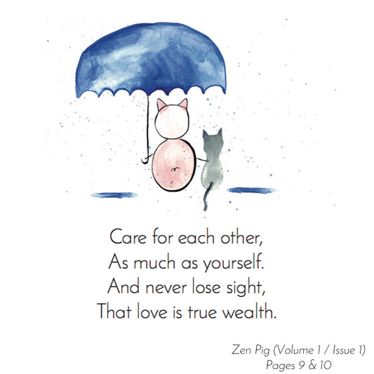 Zen Pig: The Art of Gratitude